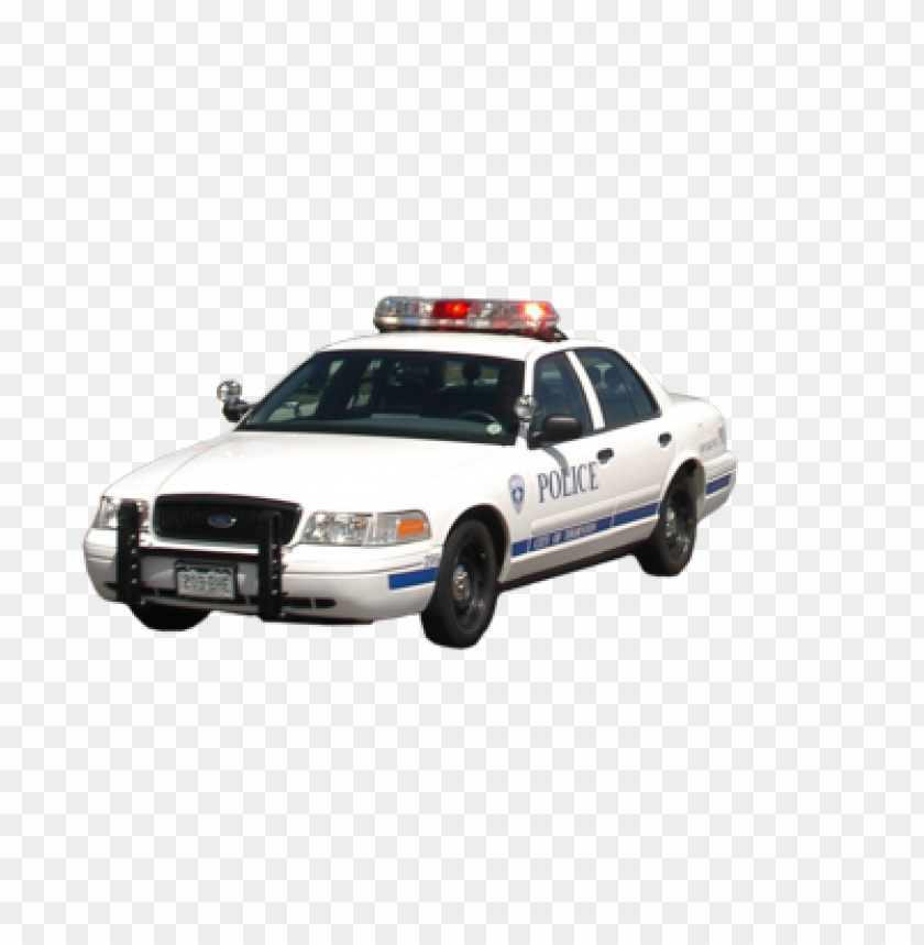 police car clear background