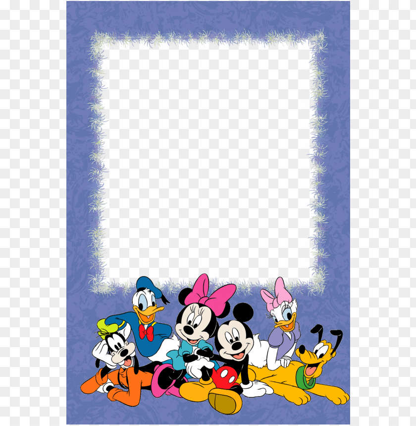 Free download | HD PNG purple png kids photo frame with with disney ...