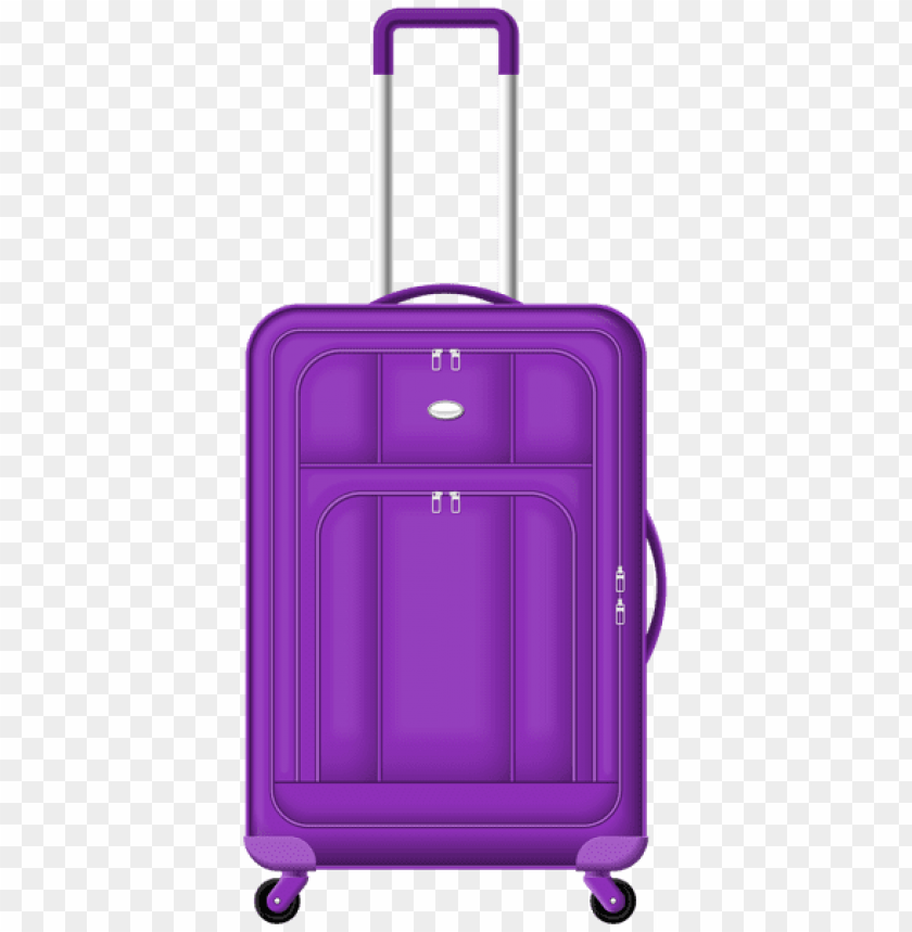 Free download HD PNG purple travel bag clipart png photo 53537 TOPpng