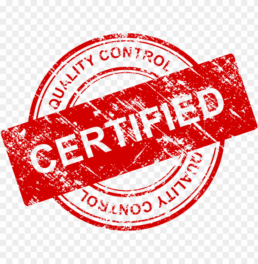 Free download | HD PNG quality control certified stamp png - Free PNG