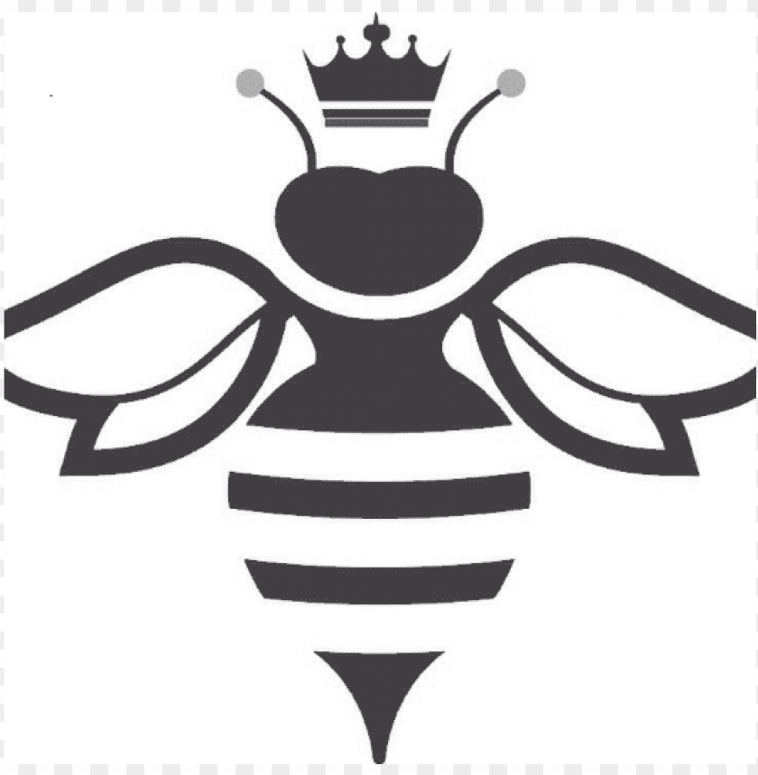 Queen Bee Clipart Black And White Png Image With Transparent Background Toppng