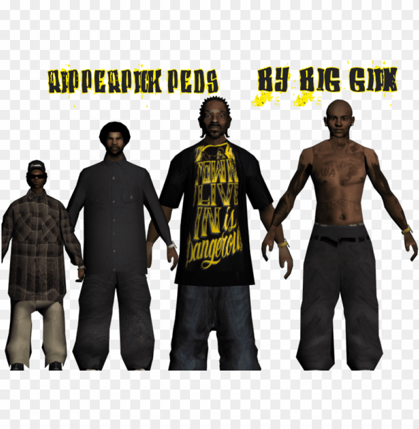 Free download | HD PNG rapperpack peds gta san andreas eazy PNG ...