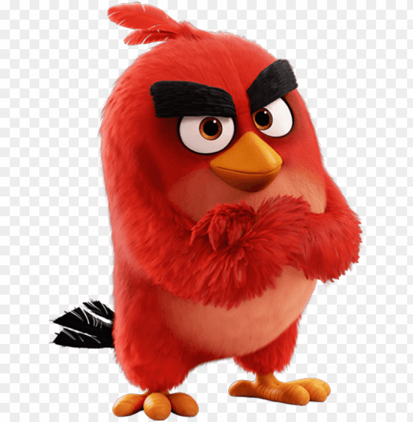 Red Angry Birds Png Image With Transparent Background Toppng - red bird in a bag angry birds roblox