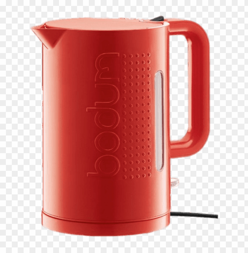 Free download HD PNG red bodum kettle PNG transparent with Clear