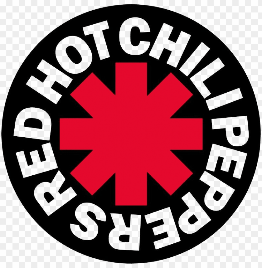 Maglietta Red Hot Chili Peppers – Distressed Asterisk – Cotone Con Manica 3/4