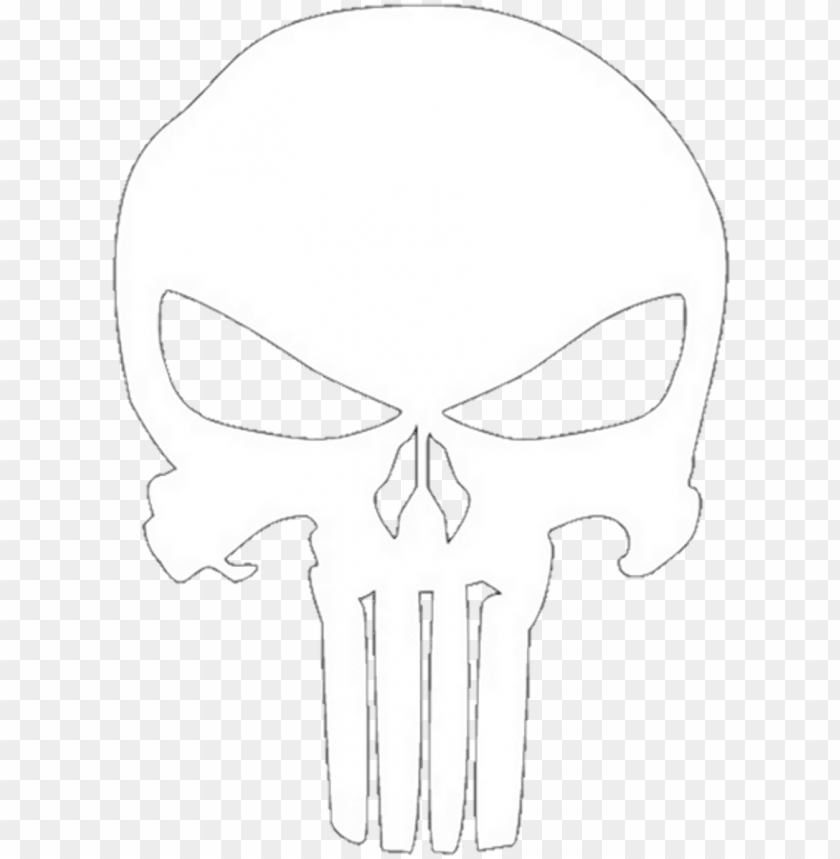 Free download | HD PNG report abuse white punisher skull PNG ...