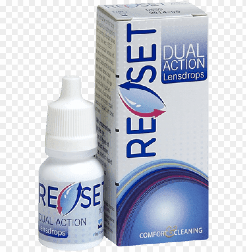 Free download HD PNG reset dual action lens eye drops 10ml PNG