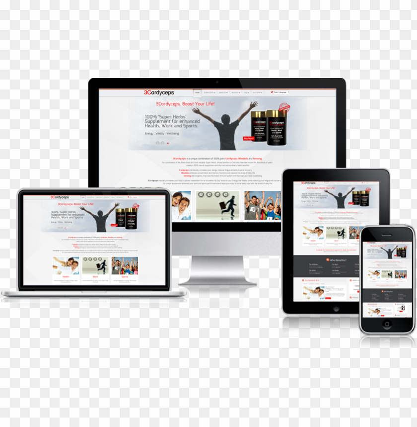 Free download | HD PNG responsive website PNG transparent with Clear ...