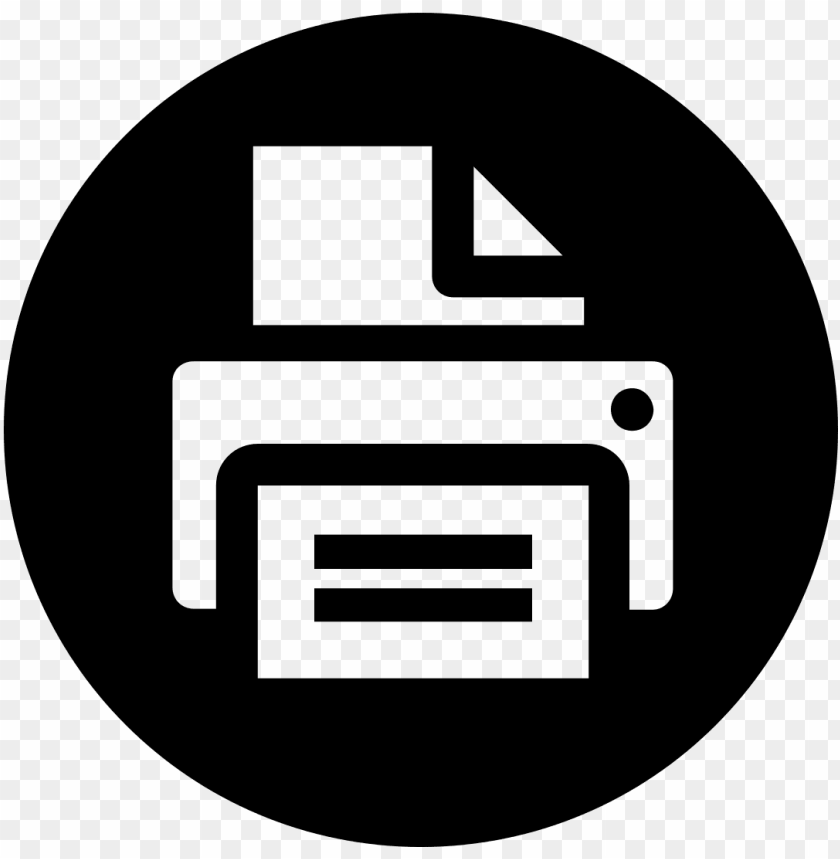 Free download | HD PNG rinter icon print icon png circle PNG ...