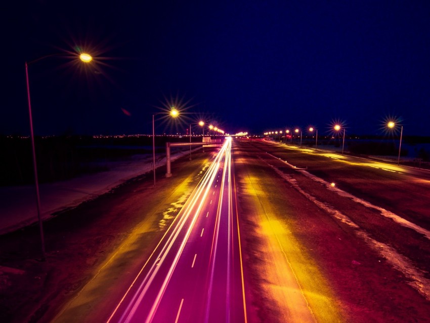 Free download | HD PNG road backlight lights light night 4k wallpaper ...