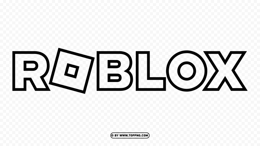 Free Download Hd Png Roblox New Logo Png 2022 Hd Strocke Black Image Id 489328 Toppng