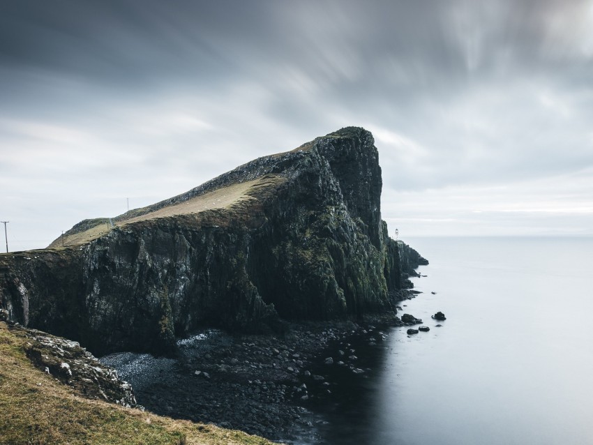 Free download | HD PNG rock cliff sea coast stones landscape 4k ...