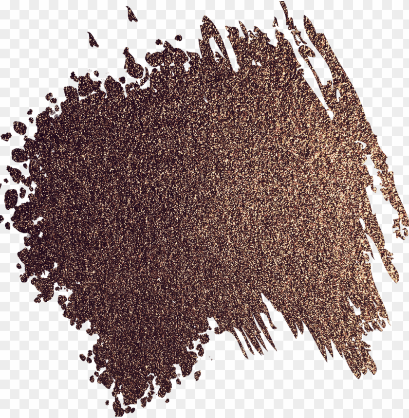 Free download HD PNG rosegold glitter gold foil overlay brushstroke