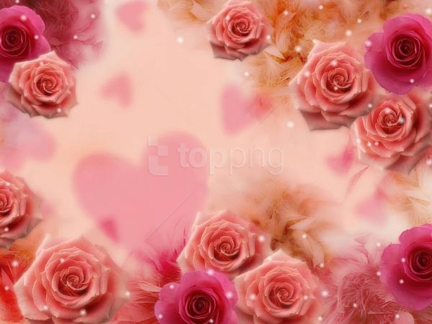 Free download | HD PNG roses and hearts background best stock photos ...