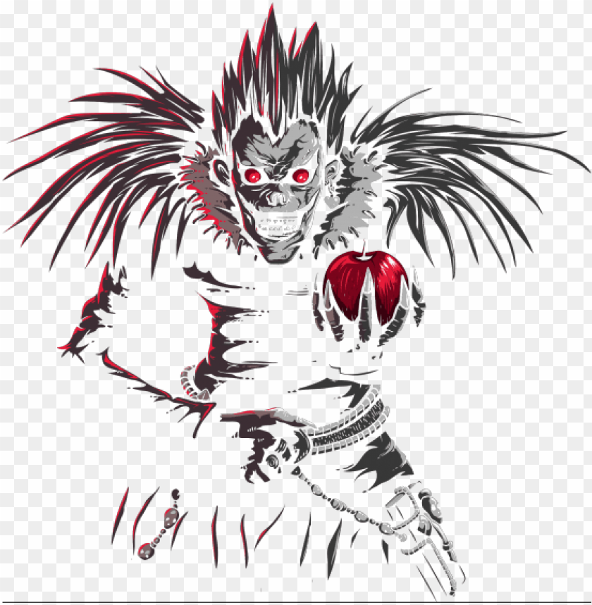 Ryuk By Night Death Note Dessin Ryuk Png Image With - 