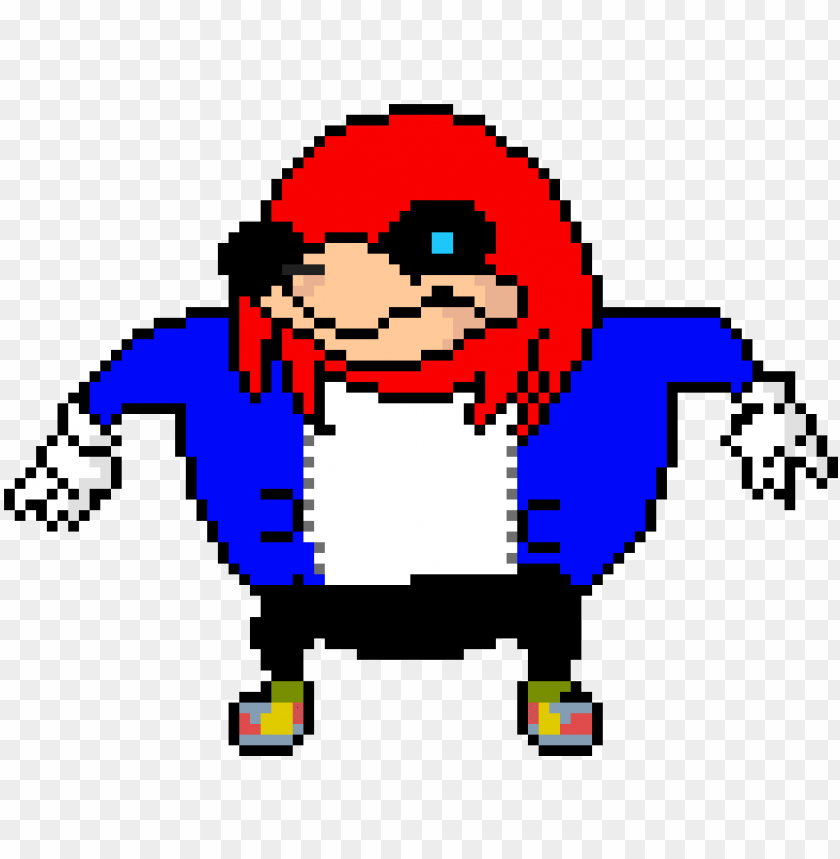 Free download | HD PNG sans ugandan knuckles uganda knuckles pixel art ...