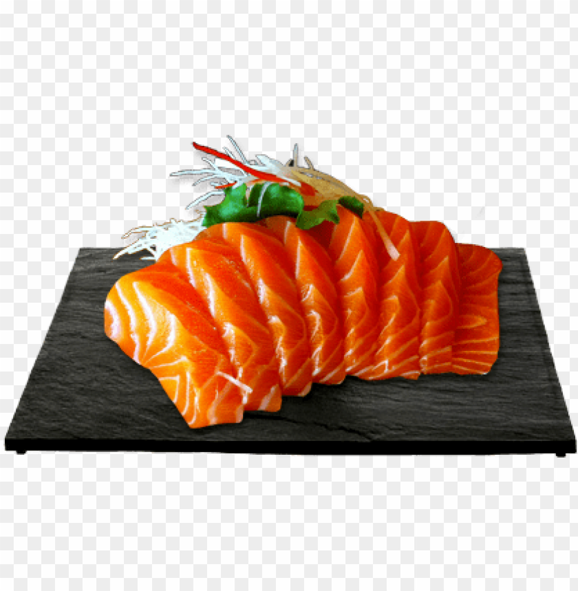 Download sashimi png download - salmon in japanese food png - Free PNG