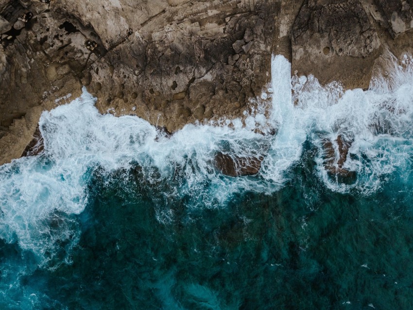Free download | HD PNG sea surf aerial view rocks foam 4k wallpaper ...