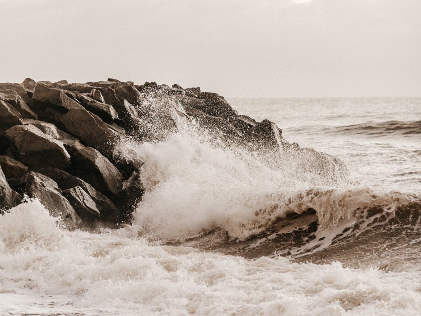 Free download | HD PNG sea waves spray stones shore surf 4k wallpaper ...