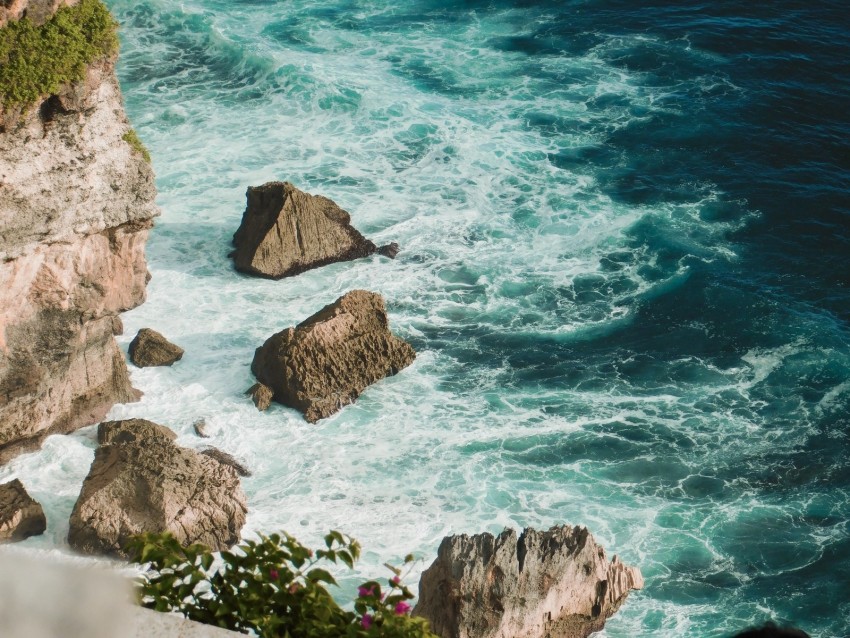 Free download | HD PNG sea waves stones surf coastline 4k wallpaper ...