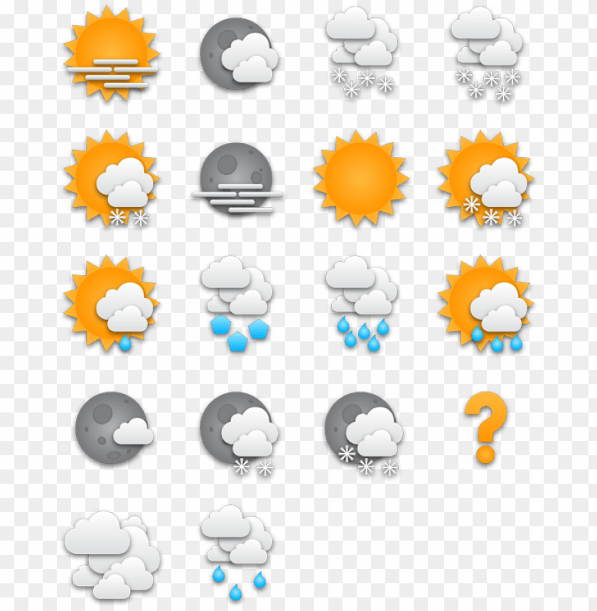 Free download | HD PNG search weather icon pack PNG transparent with ...