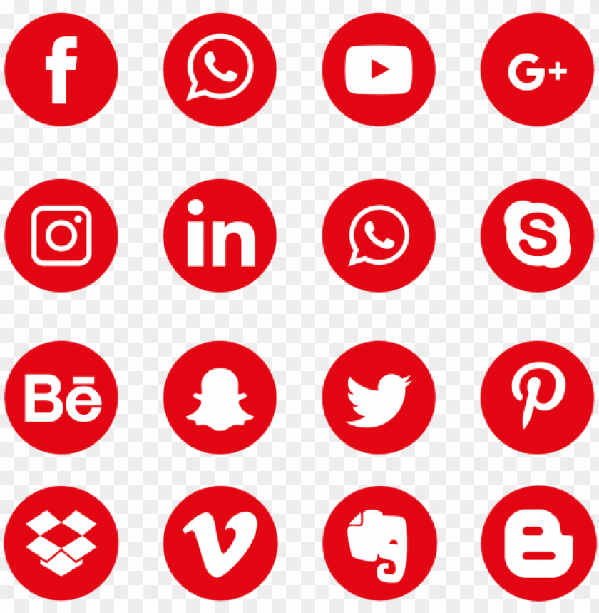 Set Logo Symbol Icon Png And Vector Free Social Media Icons Blue