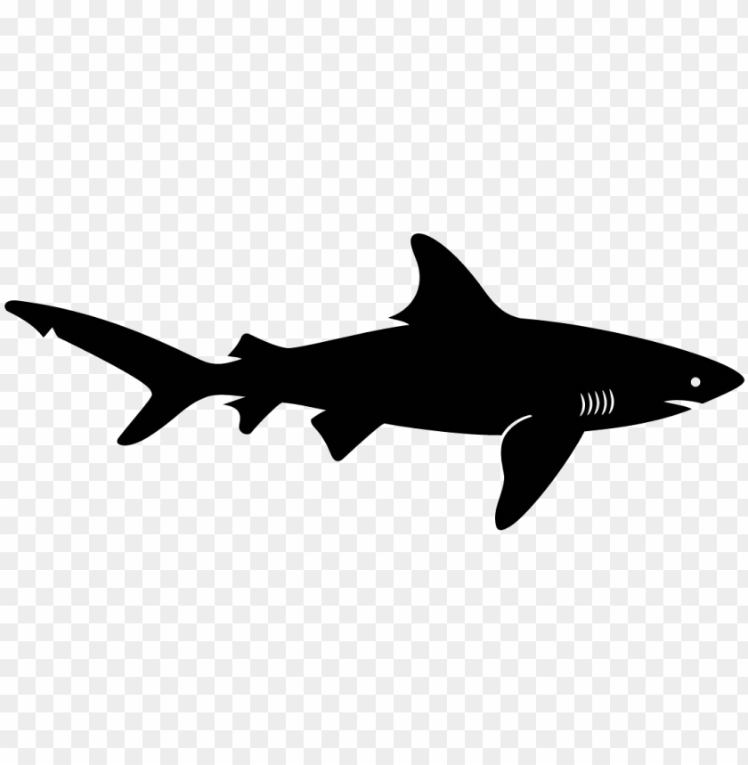 Download Outline Daddy Shark Clipart.