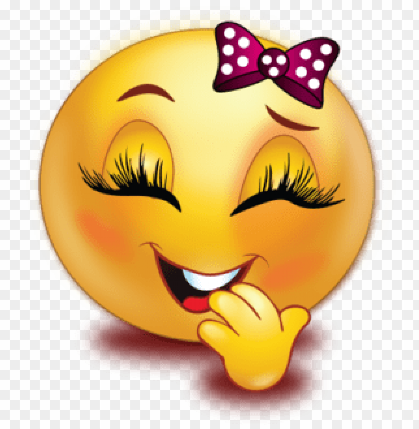 Free download | HD PNG shy smile girl emotico PNG transparent with ...