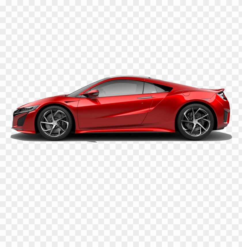 side facing honda nsx in valencia red pearl car left view png image with transparent background toppng side facing honda nsx in valencia red