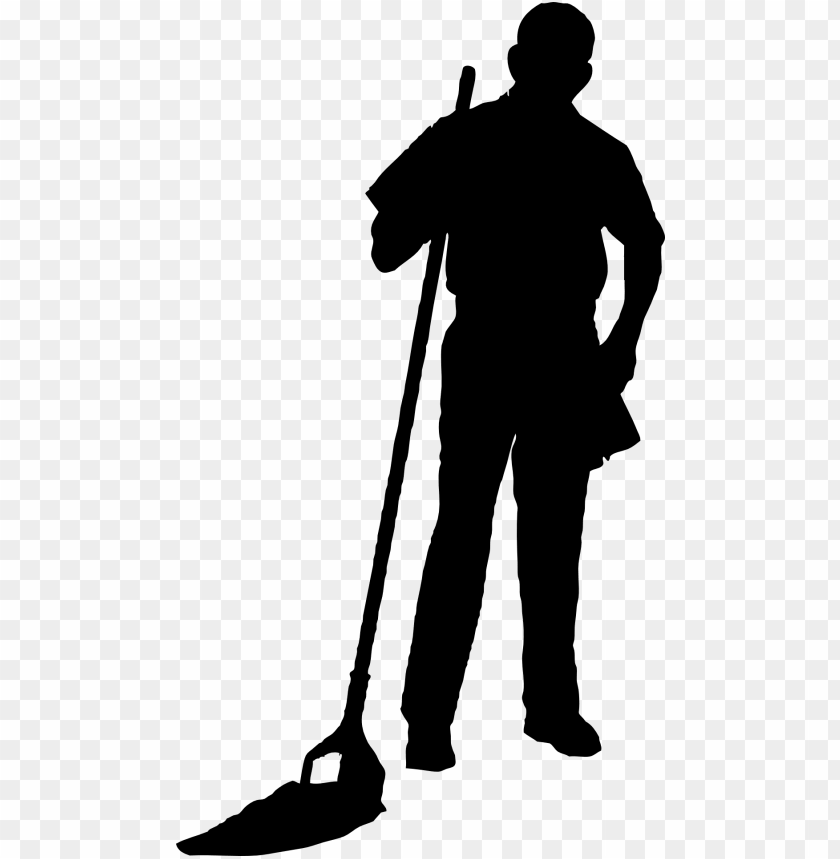 Cleaning Silhouette cutout PNG & clipart images | TOPpng
