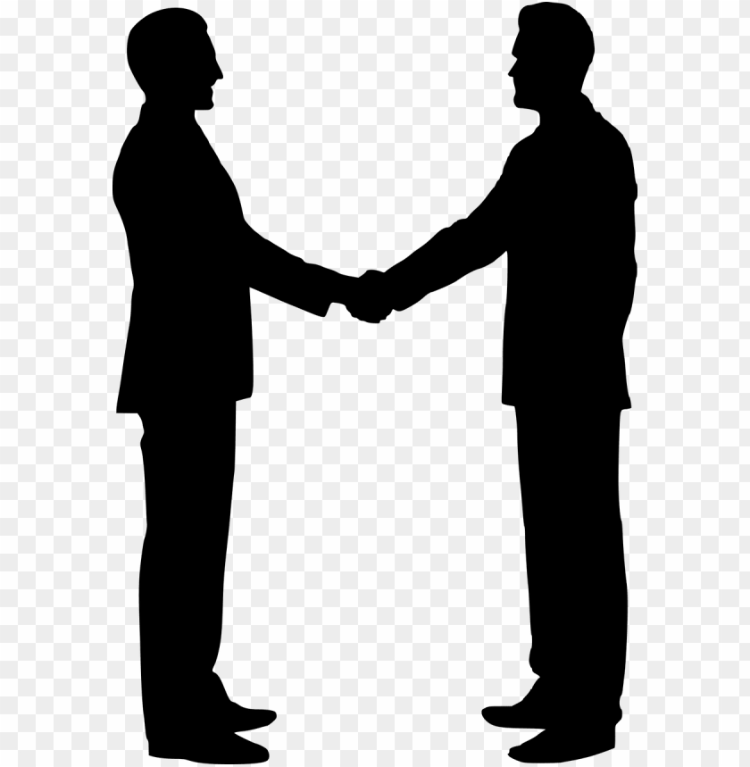 Free download | HD PNG silhouette team building shaking hands handshake ...