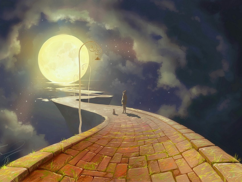 Moon Path cutout PNG & clipart images | TOPpng