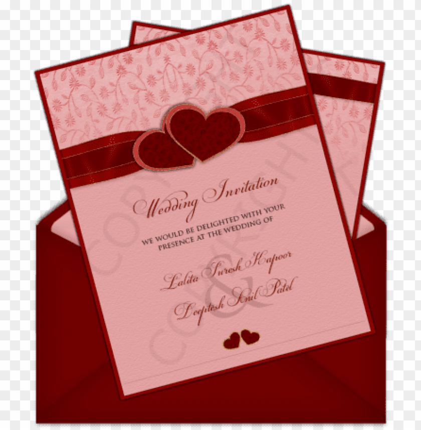 Free download | HD PNG simple indian wedding invitation card PNG ...