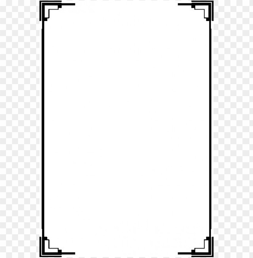 Simple Line Borders Png Png Image With Transparent Background Toppng
