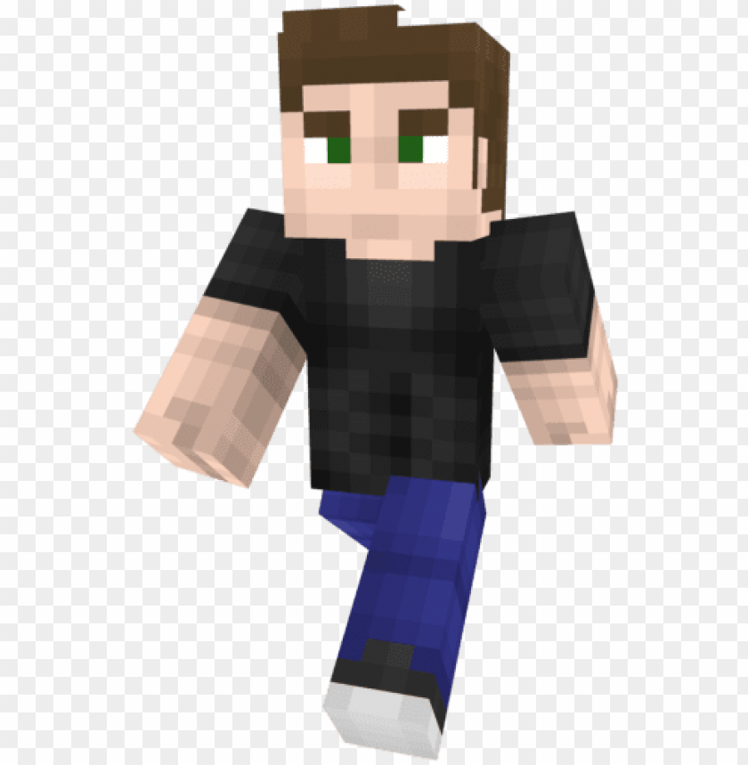 Simple Man New Ish Shading Style Minecraft Skin Png - 