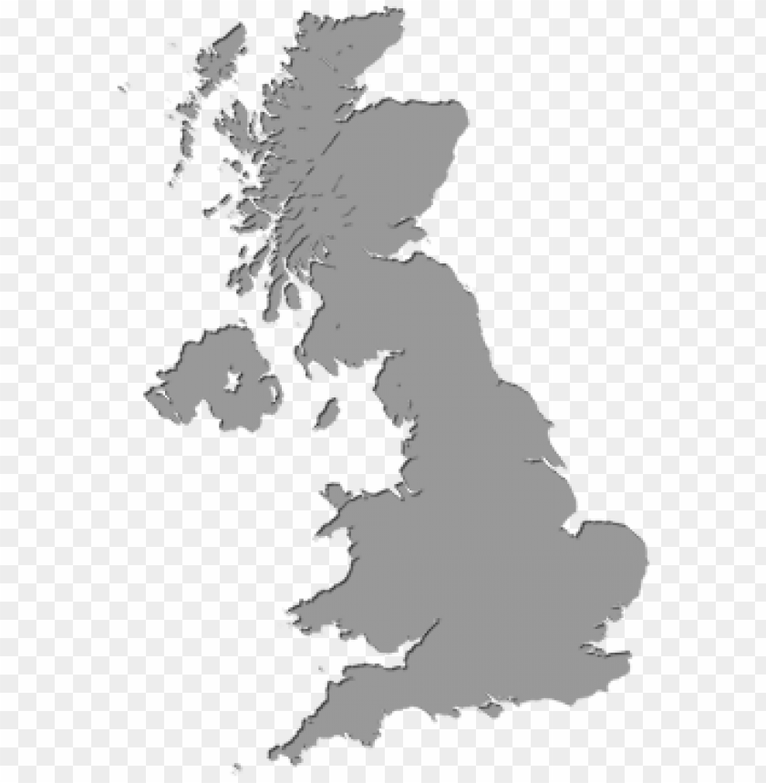 Uk Map No Writing