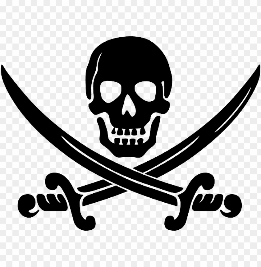 Skull Swords Crossed Pirates Pirate Symbol Pirate Clip Art