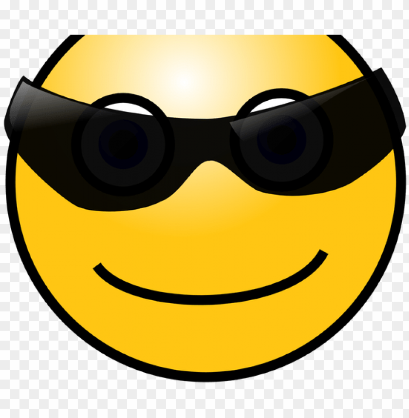 Smiley Face With Glasses Meme Gif Cool Face Emoji Png Image With Transparent Background Toppng