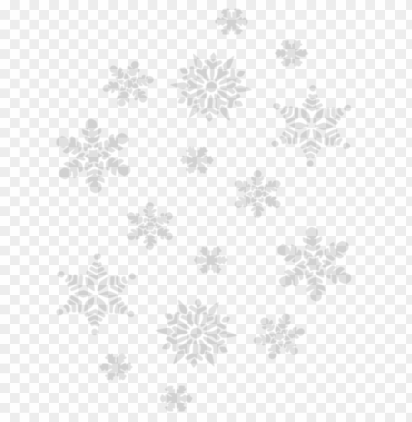 Free download | HD PNG PNG image of small white snowflakes scattered in ...