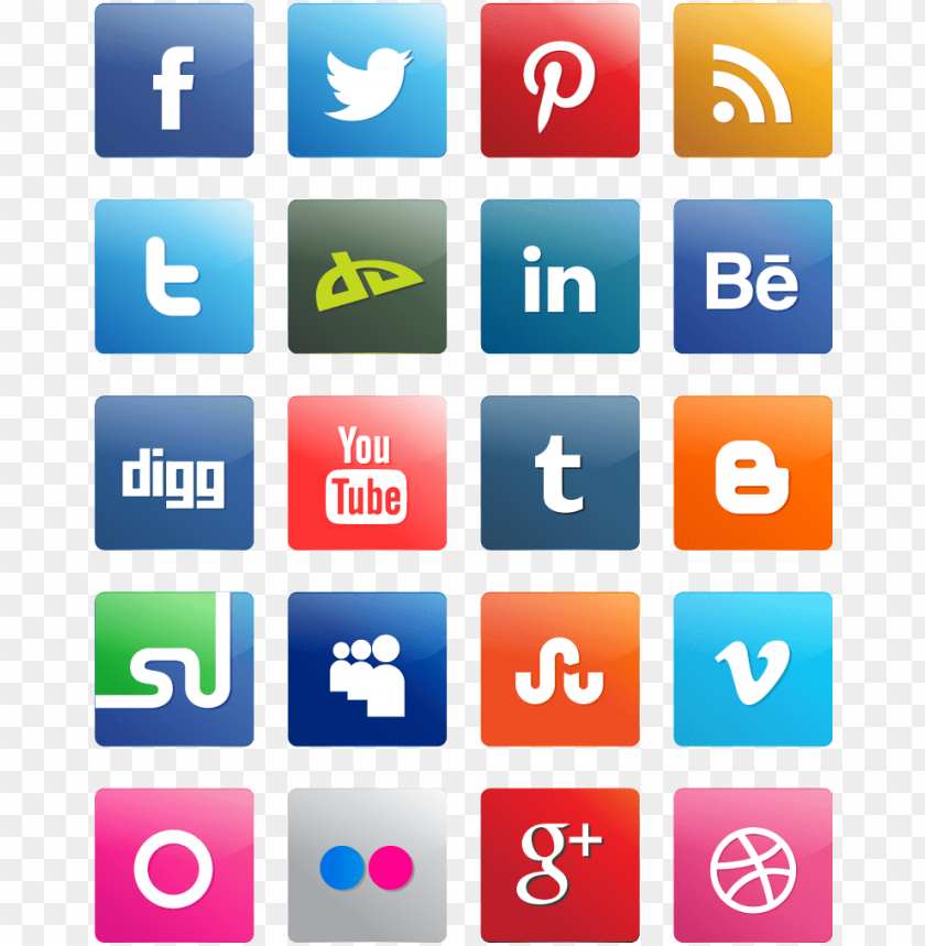 Free download | HD PNG social media icons media social retro icon png ...