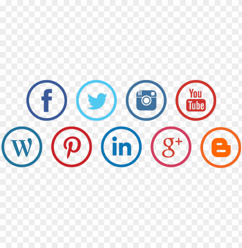 Free download | HD PNG social media icons social media icon transparent ...