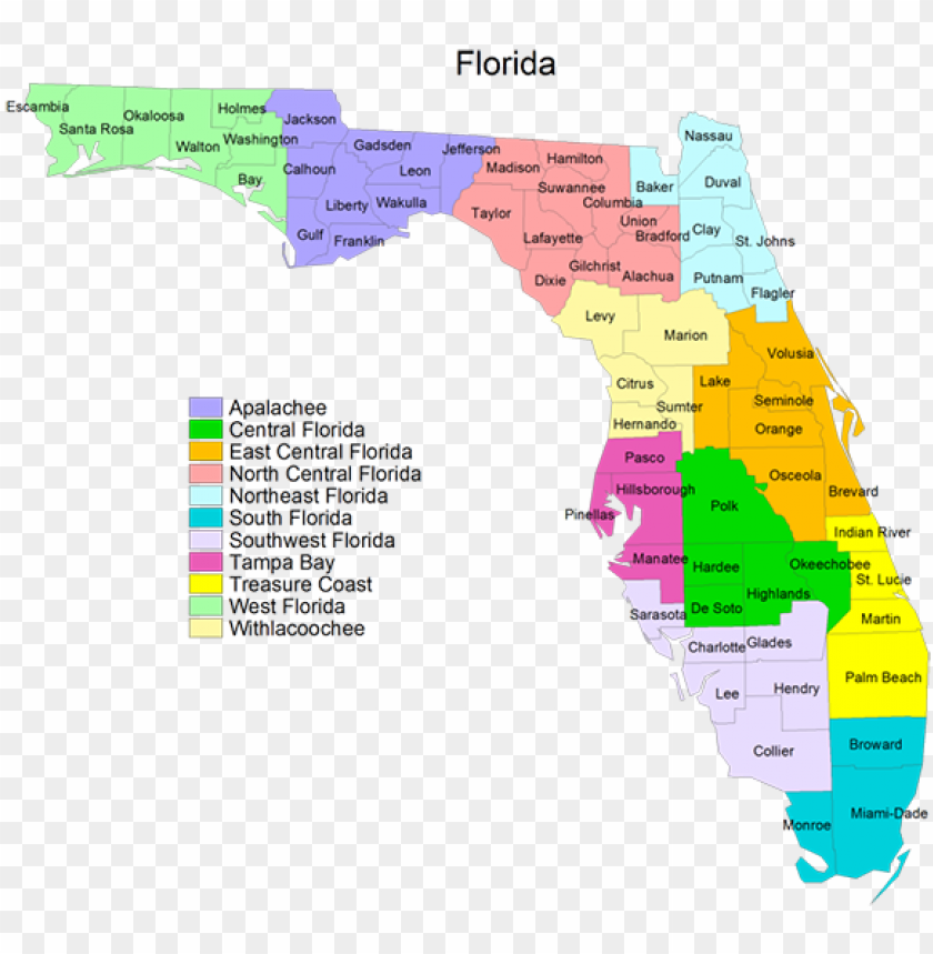 South East Florida Map