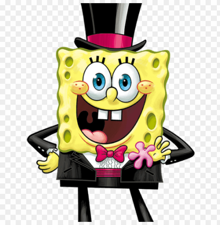 Download Spongebob Tuxedo Clipart Png Photo Toppng - tuxedo roblox suit template