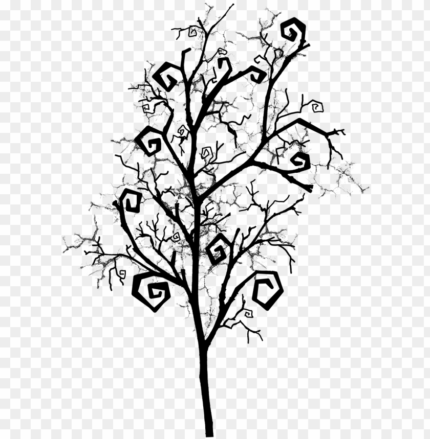 Free download | HD PNG spooky sticker horror tree PNG transparent with ...