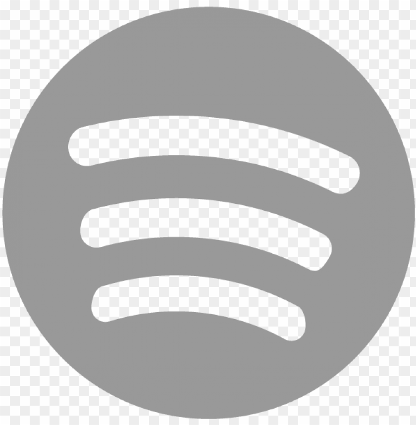 Spotify Spotify Logo Black And White Png Image With Transparent