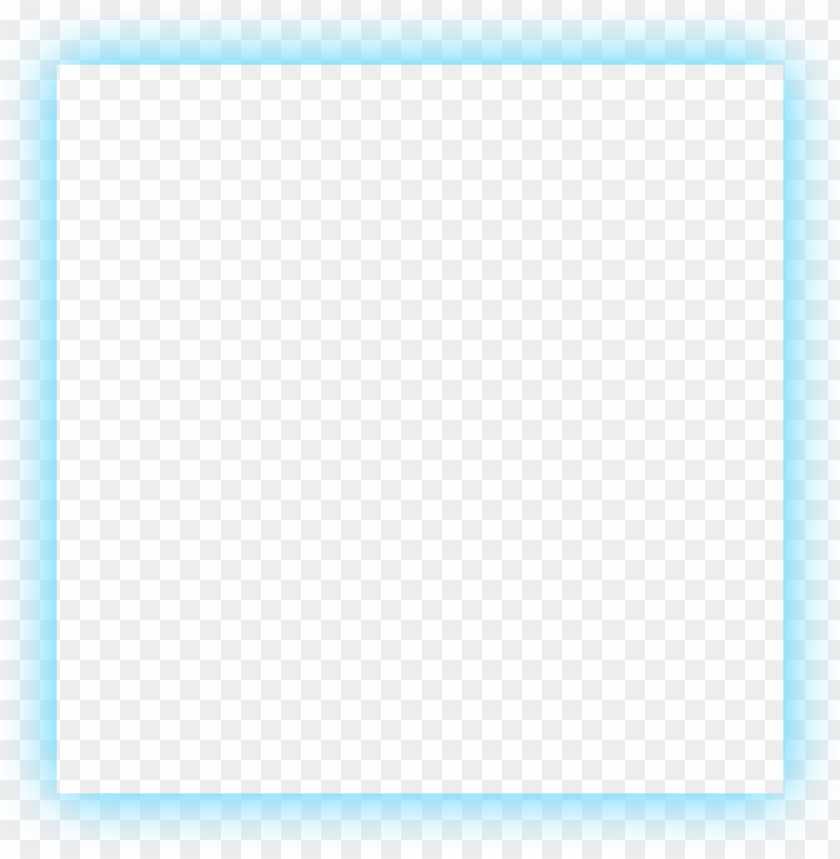 Square Frame Transparent Png Blue Neon Frame Png Image With Transparent Background Toppng - blue neon o o roblox