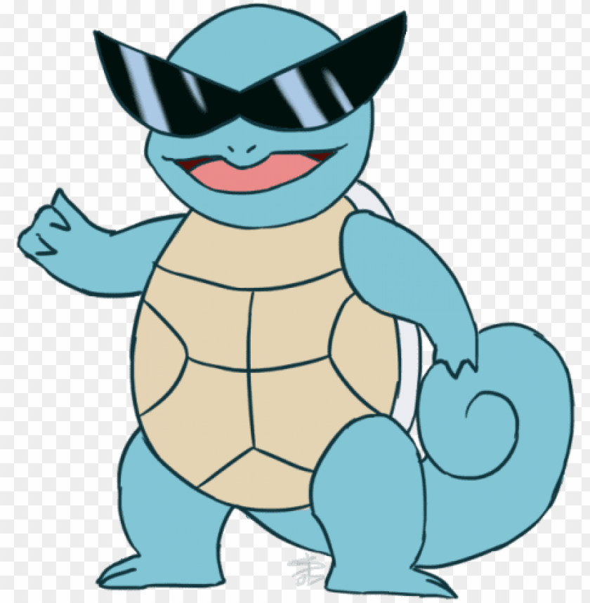 Squirtle With Shades