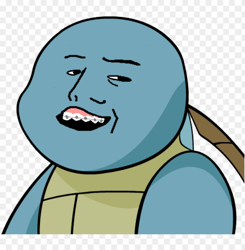 Squirtle Lenny Face Png Image With Transparent Background Toppng - lenny face roblox lenny meme on me me