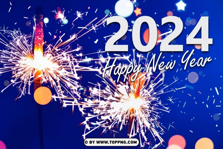 Free download | HD PNG start 2024 with a bang high quality new years ...