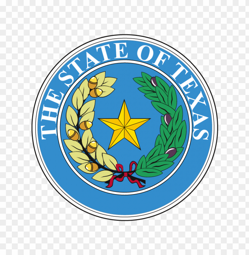 Free Download HD PNG State Of Texas Seal Logo PNG Transparent With 